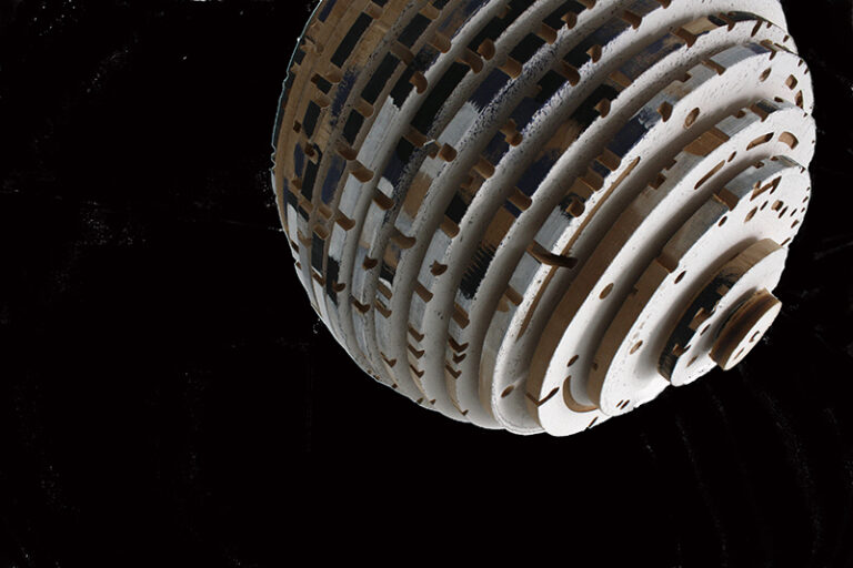 Philipp Gloger - Terraforming - Planet C - ca. 40 x 40 x 40 cm - diverse Materialien