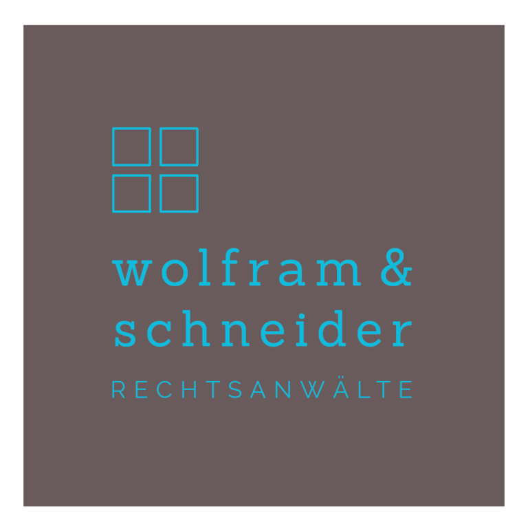 wolfram schneider RECHTSANWAELTE Fachanwaelte Dresden Logo 768x769