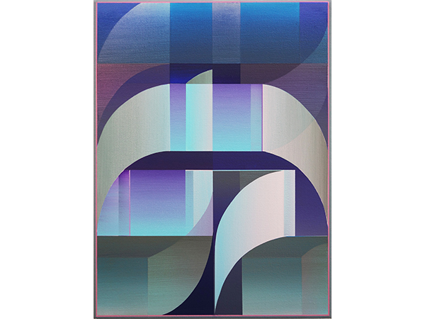 600 Marten Kirbach Sonar 2022 Acryl auf Leinwand 40 x 30 cm